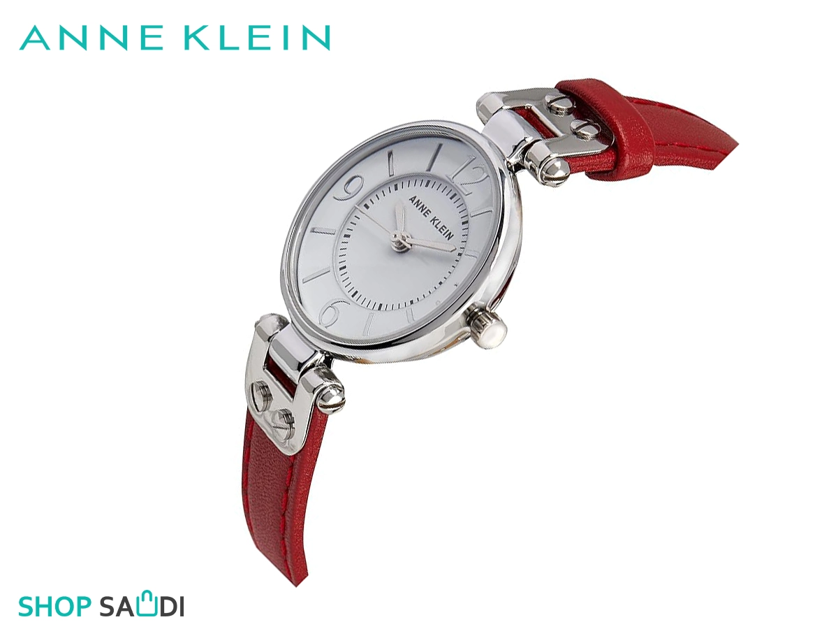 buy online Anne Klein Women_s Leather Strap Watch Best Prices