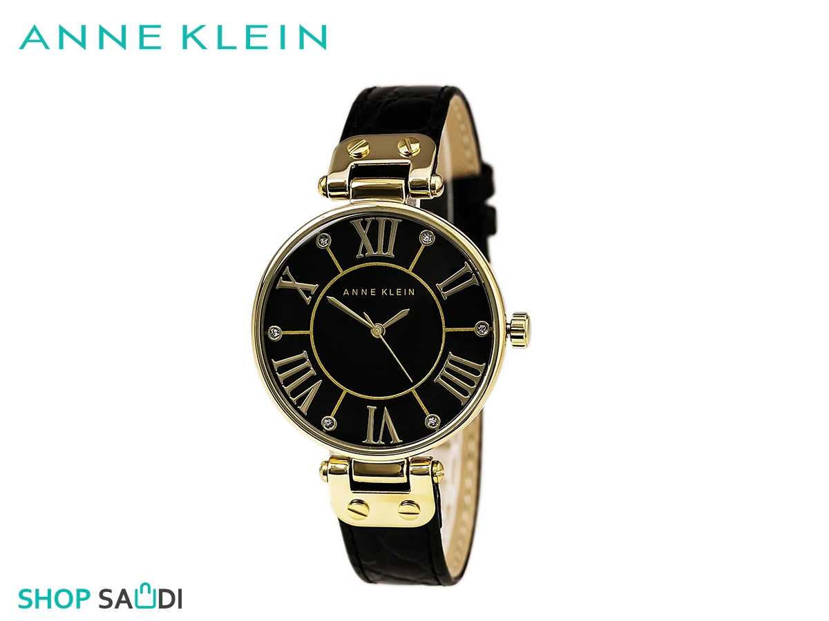 buy online Anne Klein Women_s Leather Strap Watch Best Prices